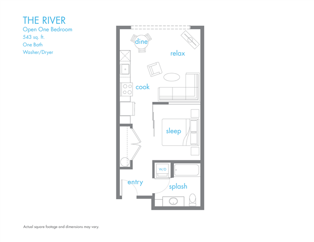 The River Floor Plan 3